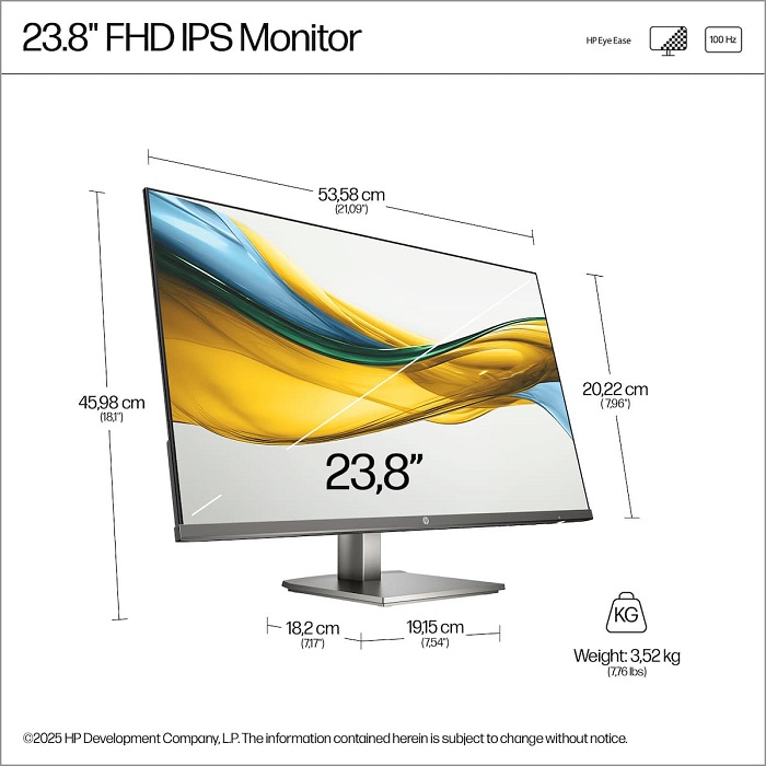 HP Series 5 Pro 23.8" FHD Monitor thumbnail 1
